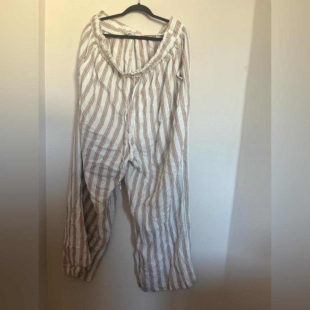 NWOT Ava & Viv linen pants
